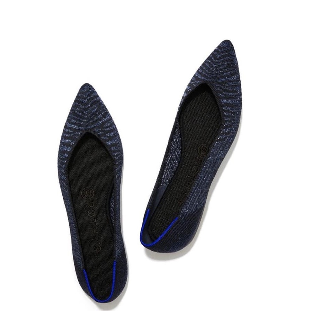 Rothy’s Night Metallic Points - Size 7.5